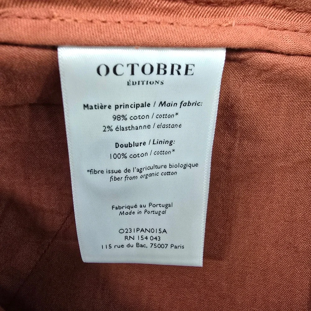 Octobre-Editions measurements please